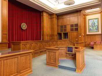 A court room