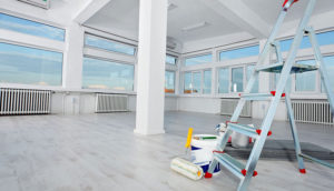 A recently flooded home in Fort Lauderdale that has been cleaned up and restored