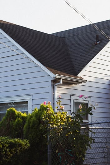 A properly maintained roof and gutter without any leaks