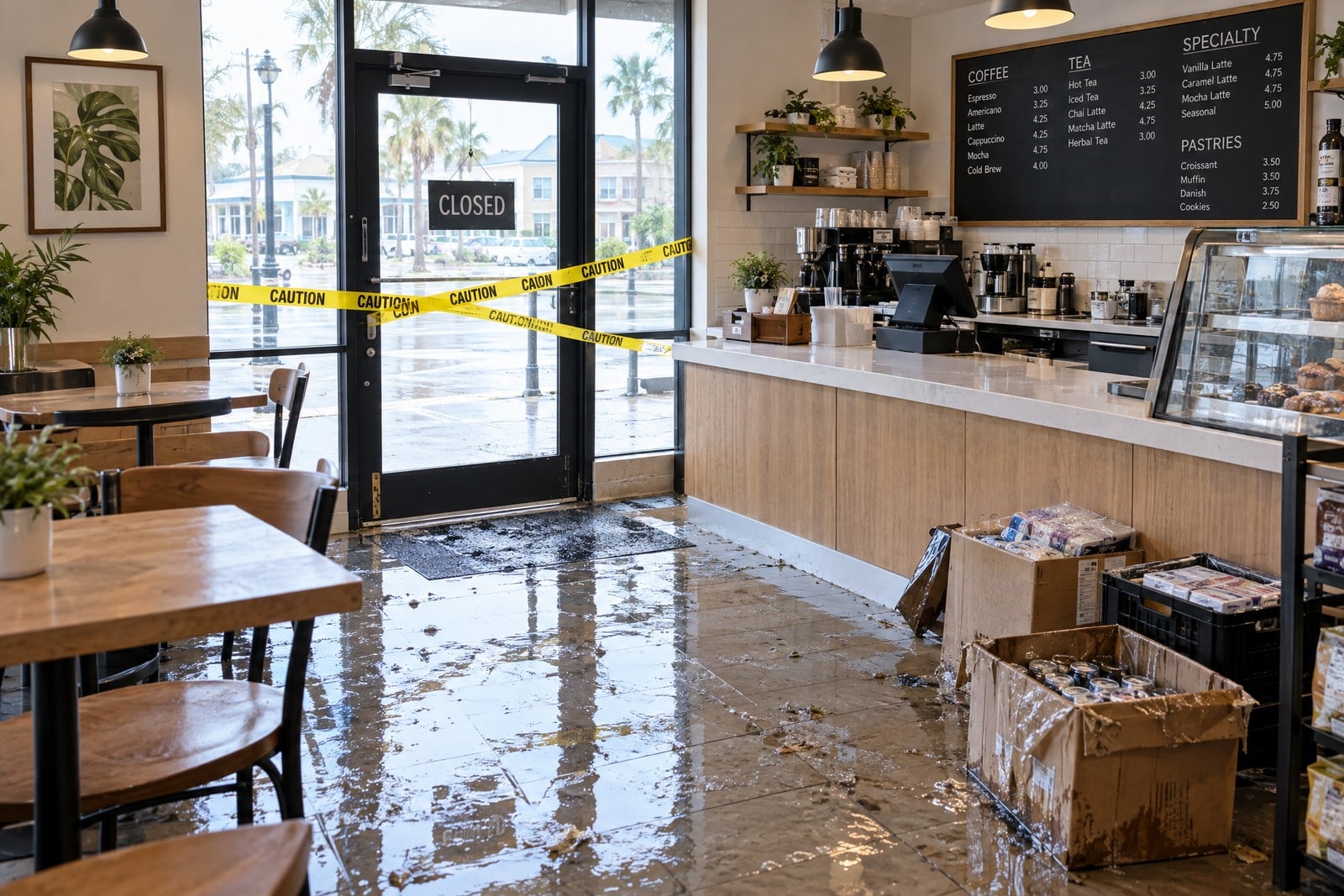 Income loss from property damage to a business